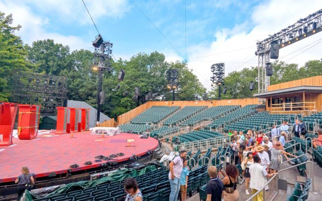 Delacorte Theater Revitalization - Ribbon Cutting Ceremoney