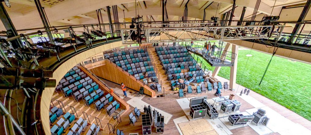 Hudson Valley Shakespeare D-Shaped Catwalk