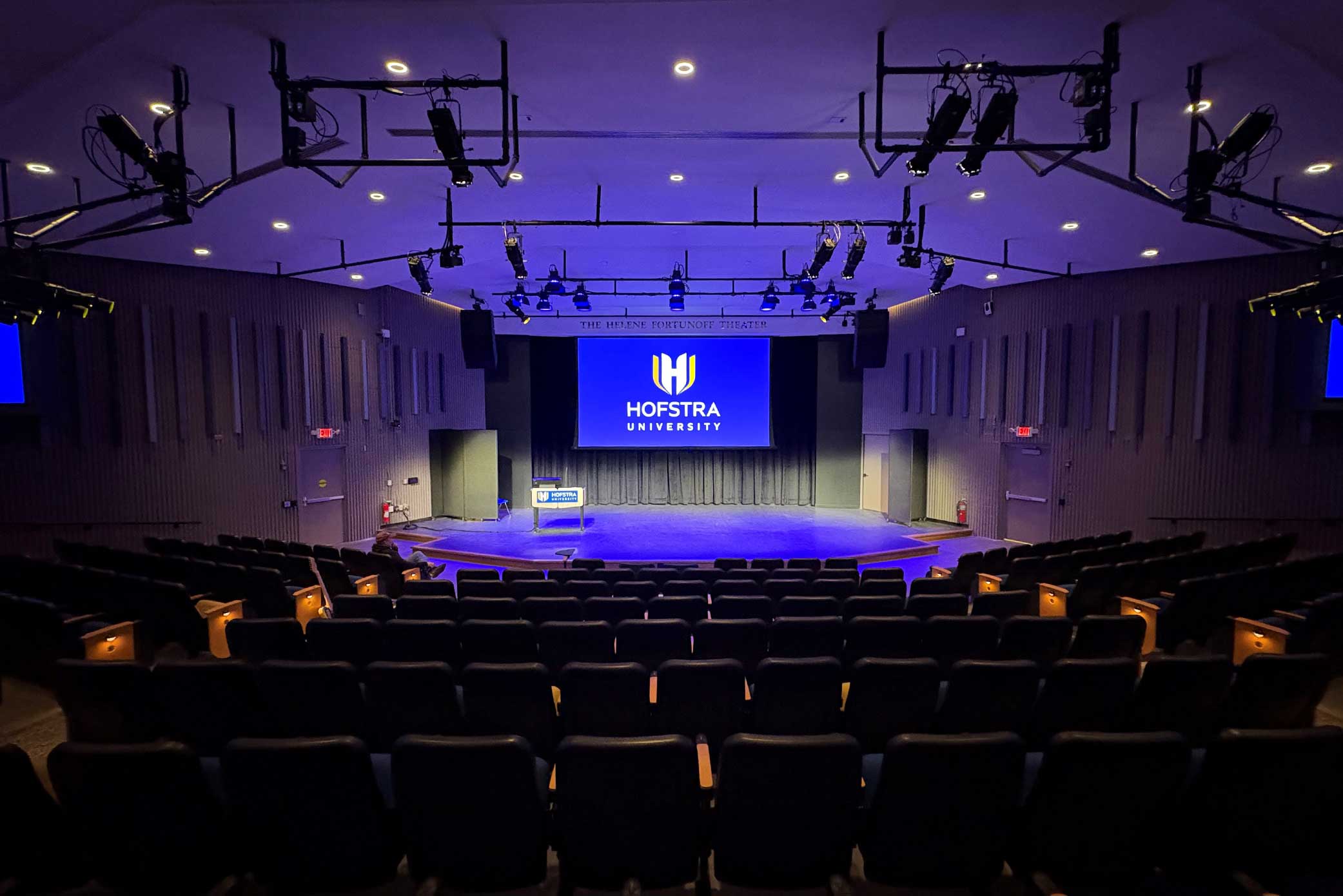 Hofstra University Monroe Hall – Photo by Richard Leddy